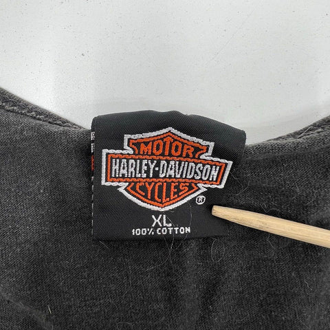 Vintage 1996 Harley-Davidson Las Vegas Biker Tank Top Faded USA Made Sz XL