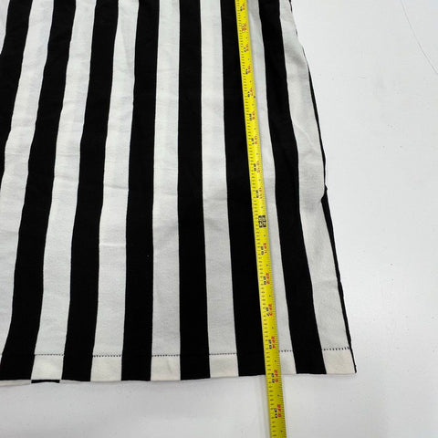 Vintage 70s Sand-Knit Referee Striped Quarter Zip Polo Single Stitch USA Sz L