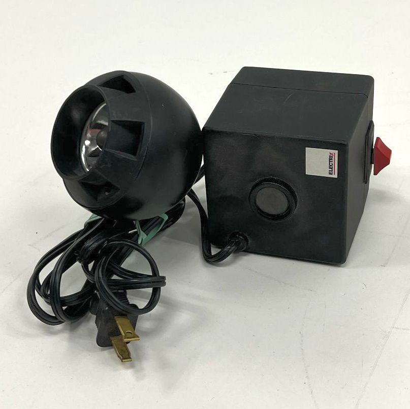 Vintage Electrix Black Eyeball Maxispot Lamp Model 7000 TESTED WORKS