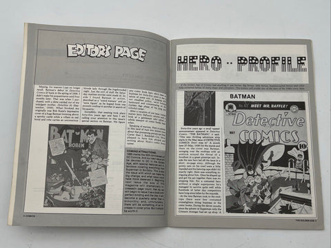 Comics The Golden Age #3 New Media Publishing 1985 Batman Tribute Goulart