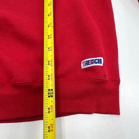 Vintage 90s Trench Men's NFL Kansas City Chiefs Red Sweatshirt Graphic USA L