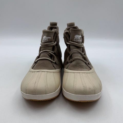 Sorel Out N About III Waterproof Taupe Tan Duck Boots Size 8