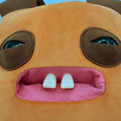 Fuggler Rabid Rabbit Brown Monster Plush Zuru Spin Master 16 Inch With Tag