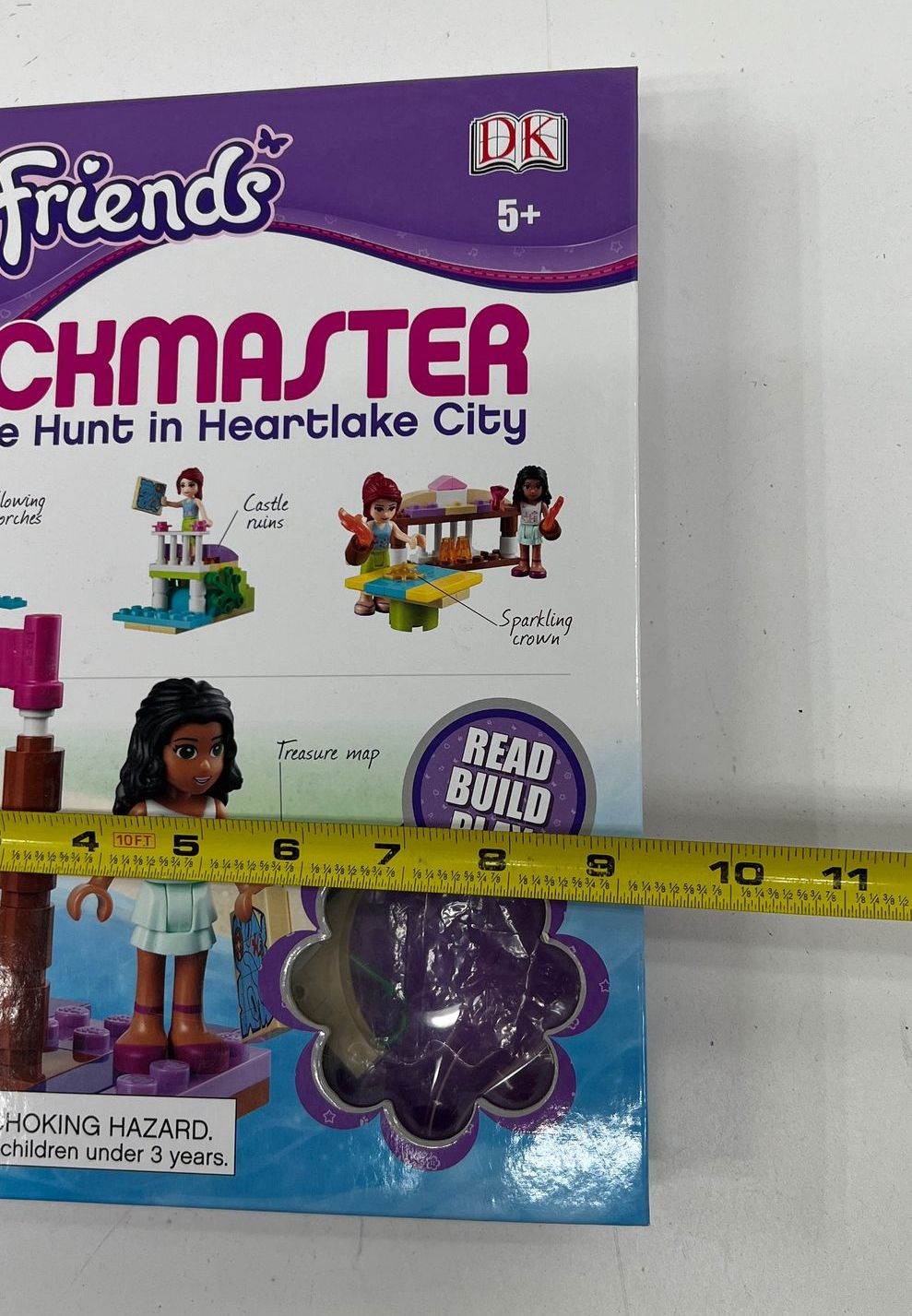 LEGO Friends BrickMaster "Treasure Hunt" Read Build Play & Assorted Bricks Lot