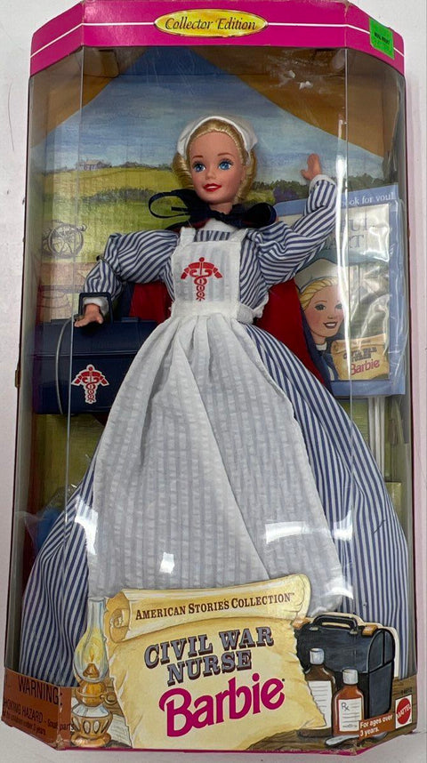 Barbie Lot Graduation Class of '96 & Civil War Nurse American Stories NIB
