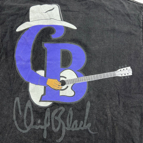 Vintage 1993 Clint Black No Time To Kill T-Shirt Single Stitch Giant Tultex XL