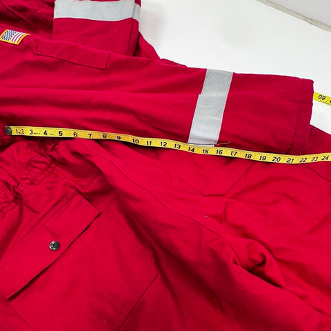 Vintage 90s Wenaas Antiflame Halliburton Sperry Drilling Coveralls Sz 2XL