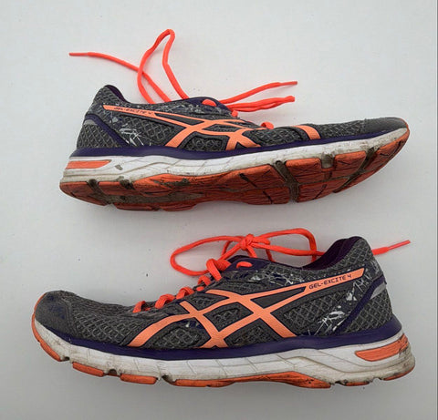 ASICS GEL-EXCITE 4 Purple Coral Women's Wide Running Shoes Size 10 D