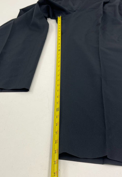 Lot 2 Perry Ellis Corbin Black Pleated Front Dress Pants Slacks Men's 38x29
