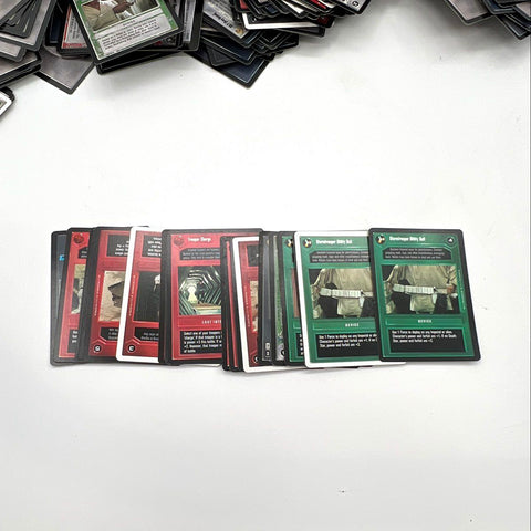 Star Wars CCG Customizable Card Game Lot Decipher 1995 Bulk 5 Pounds Vintage