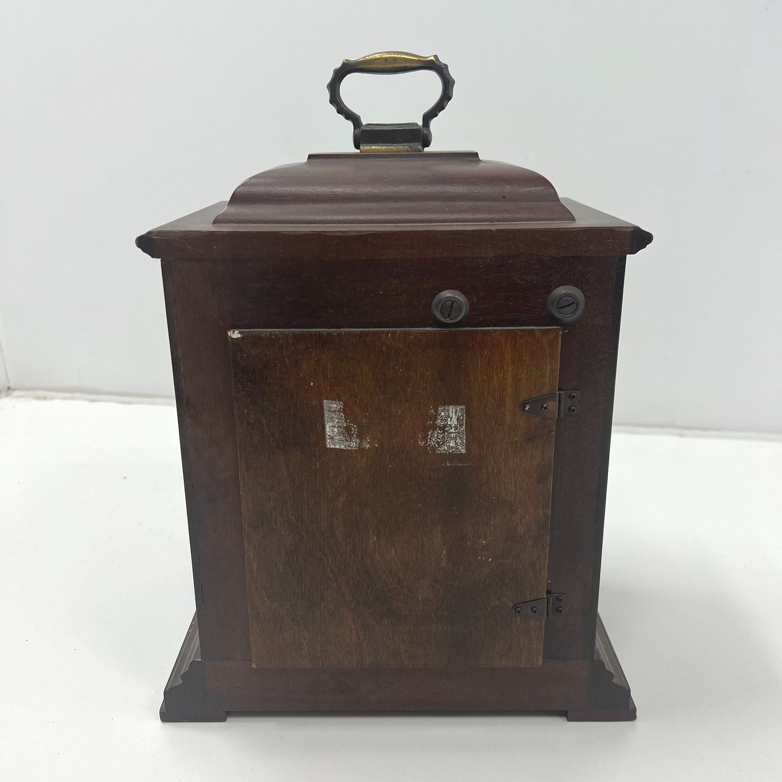 Seth Thomas Legacy 3W Mantle Clock Brown Westminster Chime Model 1314-000