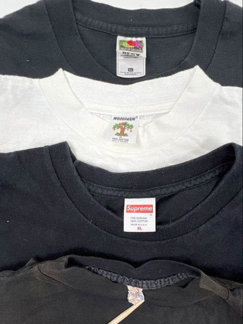 Vintage Lot 4 Graphic T-Shirts Supreme Roos Las Vegas 2000 Eagle Trucker Sz XL