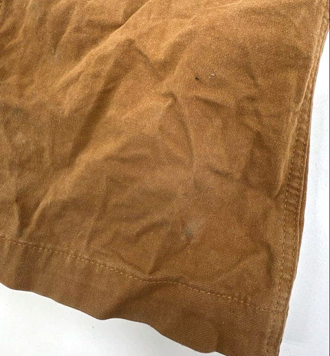 Carhartt Brown Washed Duck Loose Fit Bib Overalls Kids' Size XXL (20)