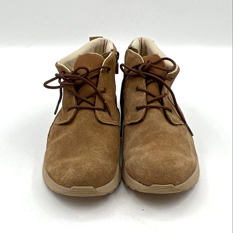 UGG Highland Heritage Chestnut Suede Chukka Sneakers Youth Size 6