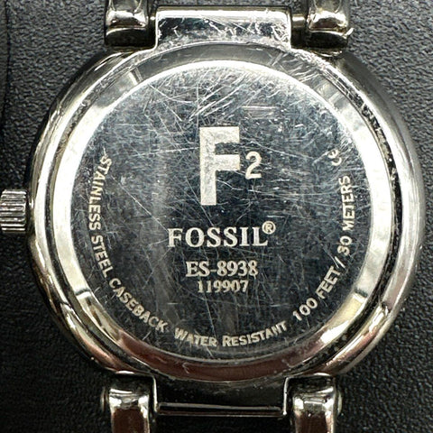 Fossil Womens Watch Lot of 4 ES-2001 ES-3226 ES-9382 ES-8938 Stainless Steel