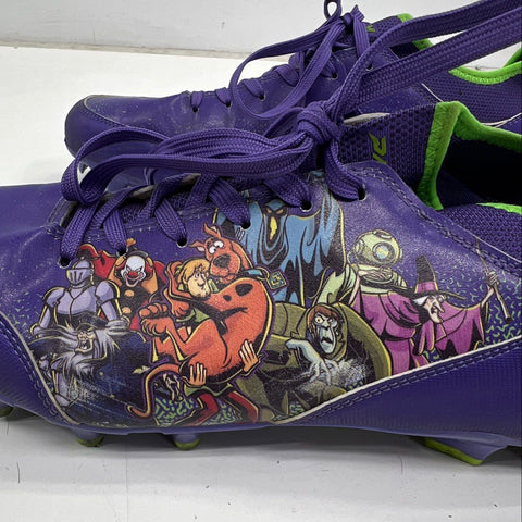 Phenom Scooby-Doo Villains Purple Green Soccer Cleats Men's Size 10