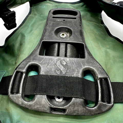 ScubaPro Buoyancy Compensator BC Vest Scuba Diving Large Vintage Green