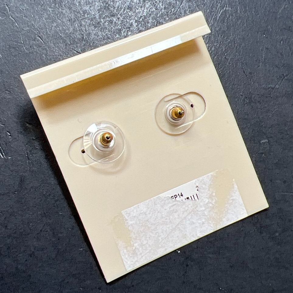 Ralph Lauren Silver and Gold Tone Oval Knocker Earrings
