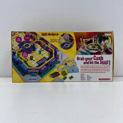 Milton Bradley Mall Madness 2005 Talking Electronic Shopping Board Game