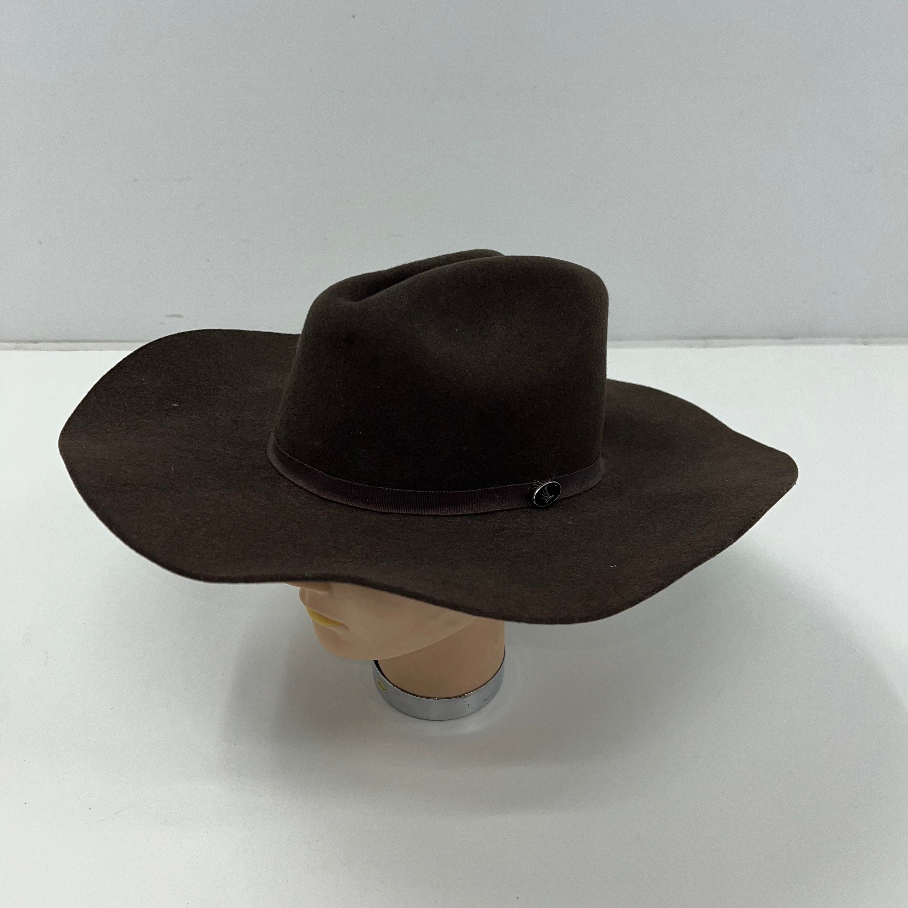 Cody James 3X Premium Wool Brown Hat 4" Brim Size 6.5