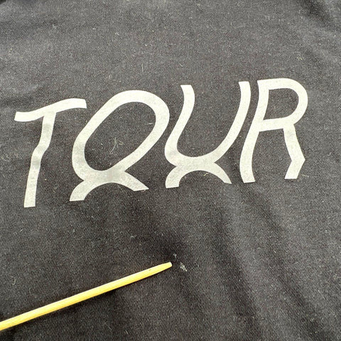 BTS Unisex Zip-Up Hoodie Black Map of the Soul Tour Edition Sz L