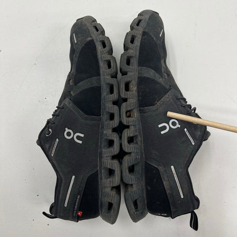 On Running Cloud Waterproof Black Running Sneakers Women's Size 8.5