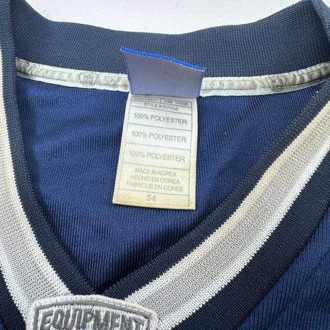 Reebok Men's Dallas Cowboys Marion Barber 24 Authentic Navy Blue Jersey Sz 54