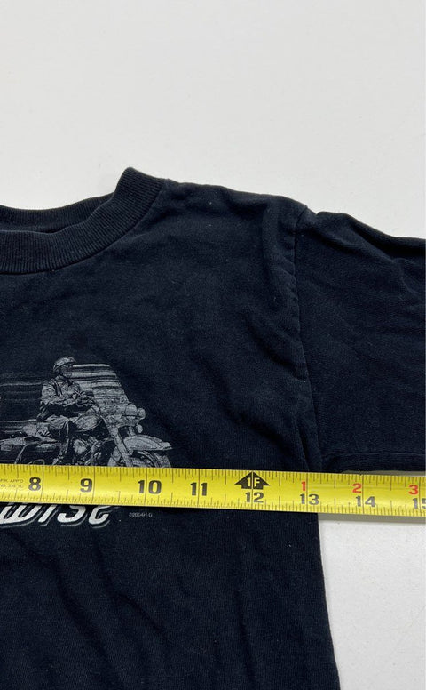 Harley Davidson Streetwise Motorcycle Black Long Sleeve Shirt - Size XS (2-4)