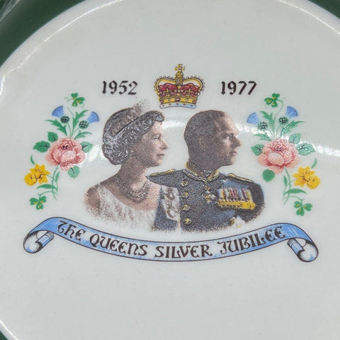 Royal Memorabilia Lot Wood & Sons Queen Elizabeth II 1953 1977 Vintage 4 Piece