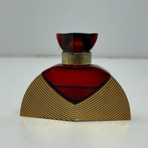 Vintage 80s Houbigant Raffinee Parfum Mini Perfume Bottle Art Deco Women's