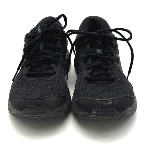 Asics Gel-Contend 7 Triple Black Women's Running Shoes Size 7.5