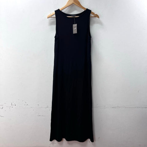 J. Jill Women's Black Sleeveless Maxi Dress Wearever Collection NWT Sz MP