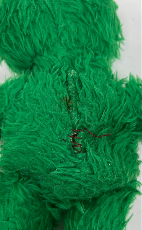 Vintage 1980s Sesame Street Plush Lot 3 Cookie Monster Oscar Big Bird Muppets