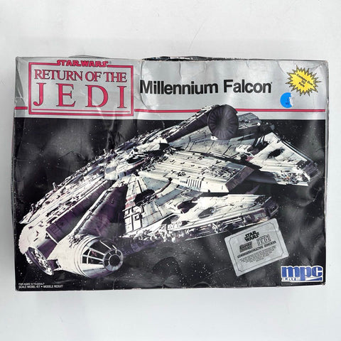 Star Wars Millennium Falcon MPC Ertl Model Kit Return of the Jedi Open Box