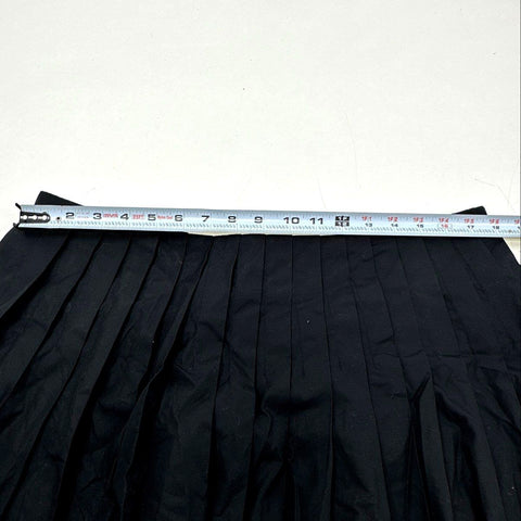 Alex Mill Women's Black Pleated Mini Skirt NWT Sz XL