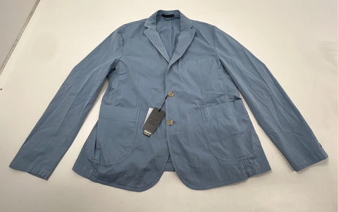 C-Lab NYC Men's Blue Stretch Unstructured Blazer Jacket Sz 44R NWT