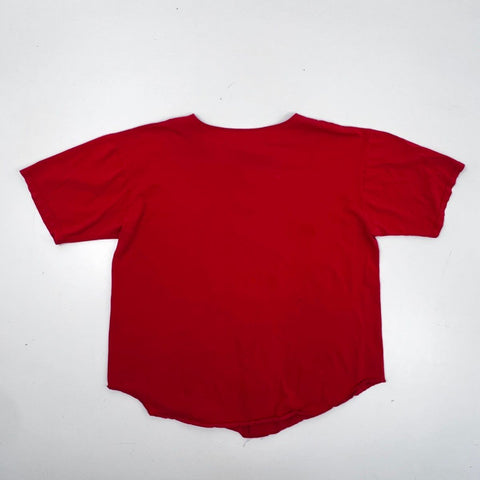 Badger Sport Men's Vintage 90s USA Kansas City Chiefs Red Baseball Jersey Sz XL