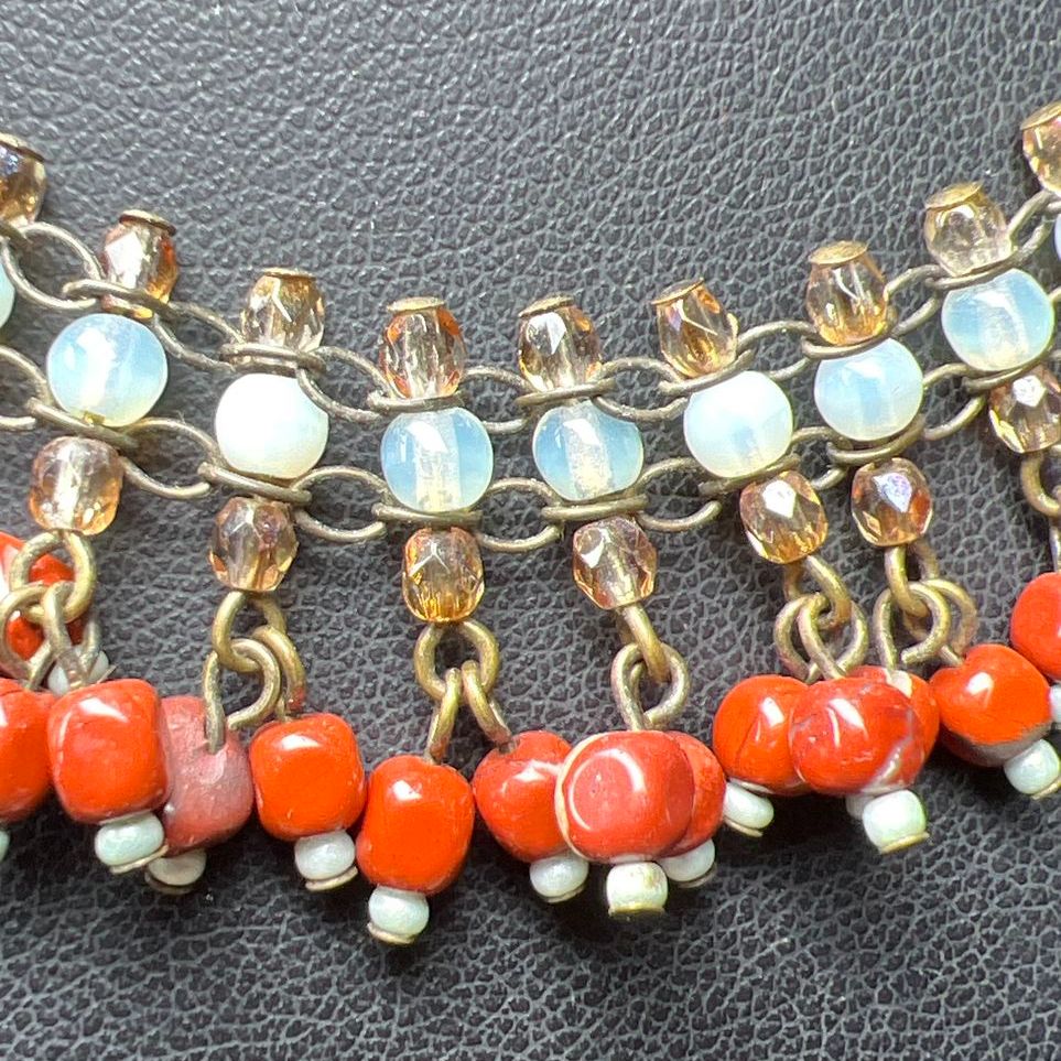 David Aubrey Dangling Beaded Necklace