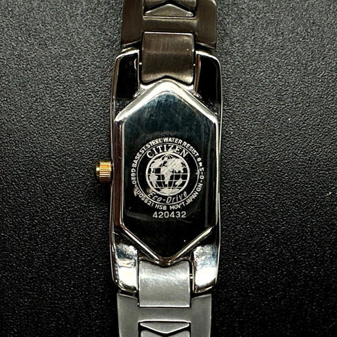 Citizen Eco-Drive Women's Two-Tone Stainless Steel Mother of Pearl Watch G620