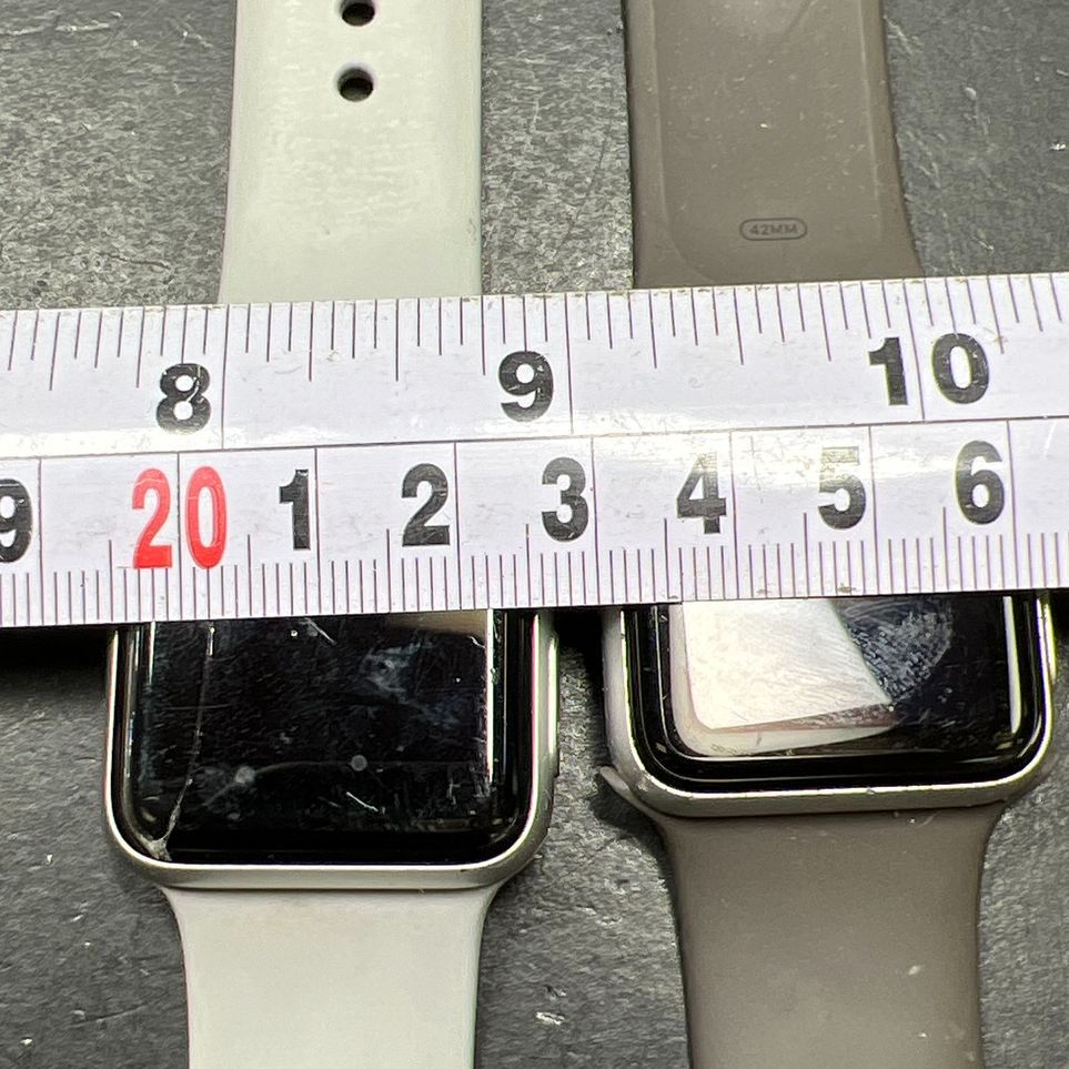 2 Apple Series 3 Smart Watches For Parts or Repair