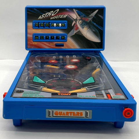 Tomy Astro Shooter Vintage Tabletop Pinball Game Retro Space Arcade Toy As-Is