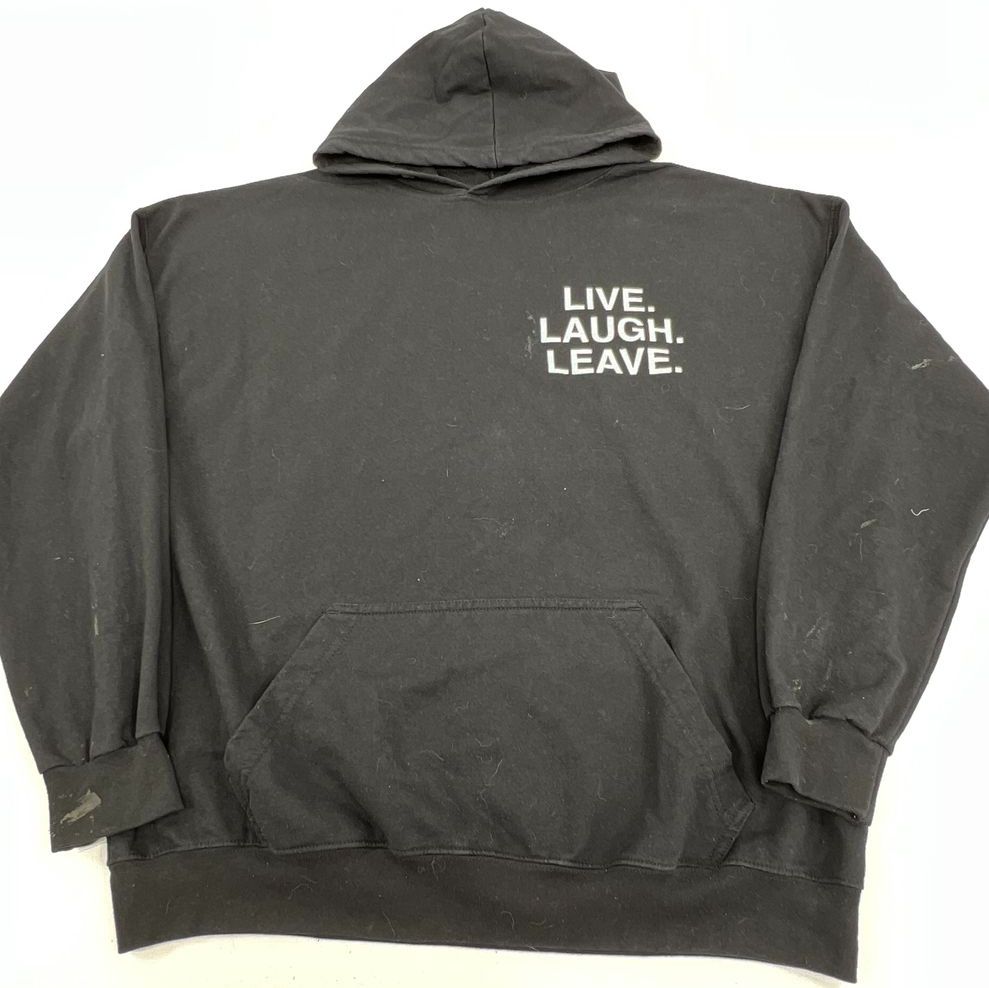 Assholes Live Forever Lot of 2 Graphic Pullover Hoodies Men's Size XL XXL