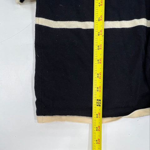 Escada Women's Vintage 90s Wool Sweater Set Black Mismatched Sz 38 44