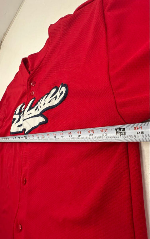 Vintage 90s Mark McGwire St Louis Cardinals Jersey Sport Attack MLB Sz XL