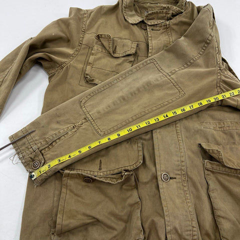 Levi's Men's Olive Green Cotton 4-Pocket Field Utility Jacket Size XL