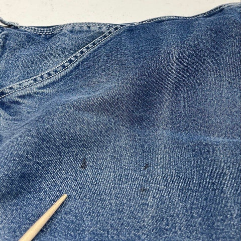 Vintage Y2K Big Smith Men's Blue Carpenter Jeans Relaxed Fit Denim Sz 44x34
