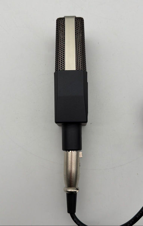 JR T-118 Cardioid Capacitor Microphone with XLR to 3.5mm Cable Black