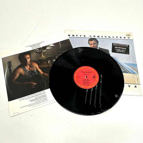 Bruce Springsteen Tunnel of Love LP Columbia 1987 Hype Sticker Inner Sleeve