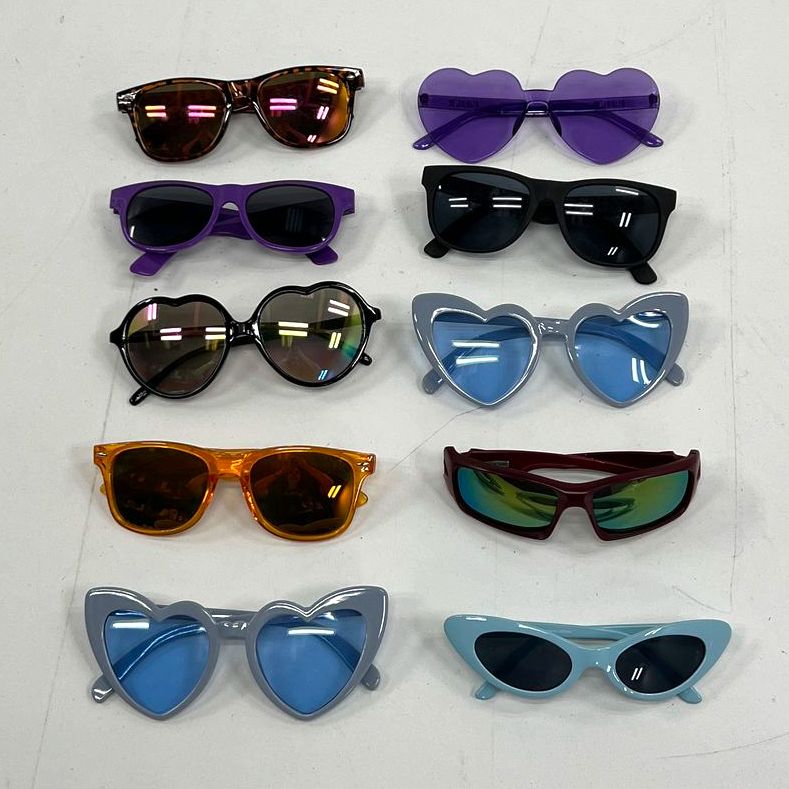 Women's & Children's Mixed Brands Styles & Colors Sunglasses Lot Plastic Frames