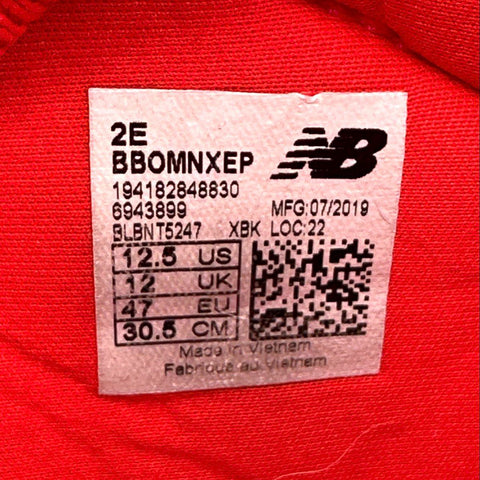 New Balance OMN1S Heat Wave Pink Red Basketball Shoes 2E Wide Size 12.5